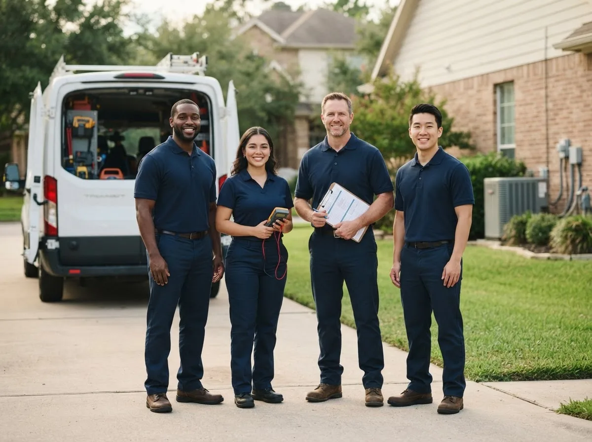 Certified HVAC technician near Luck, WI